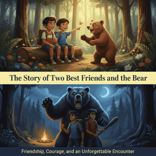 The Story of Two Best Friends and the Bear