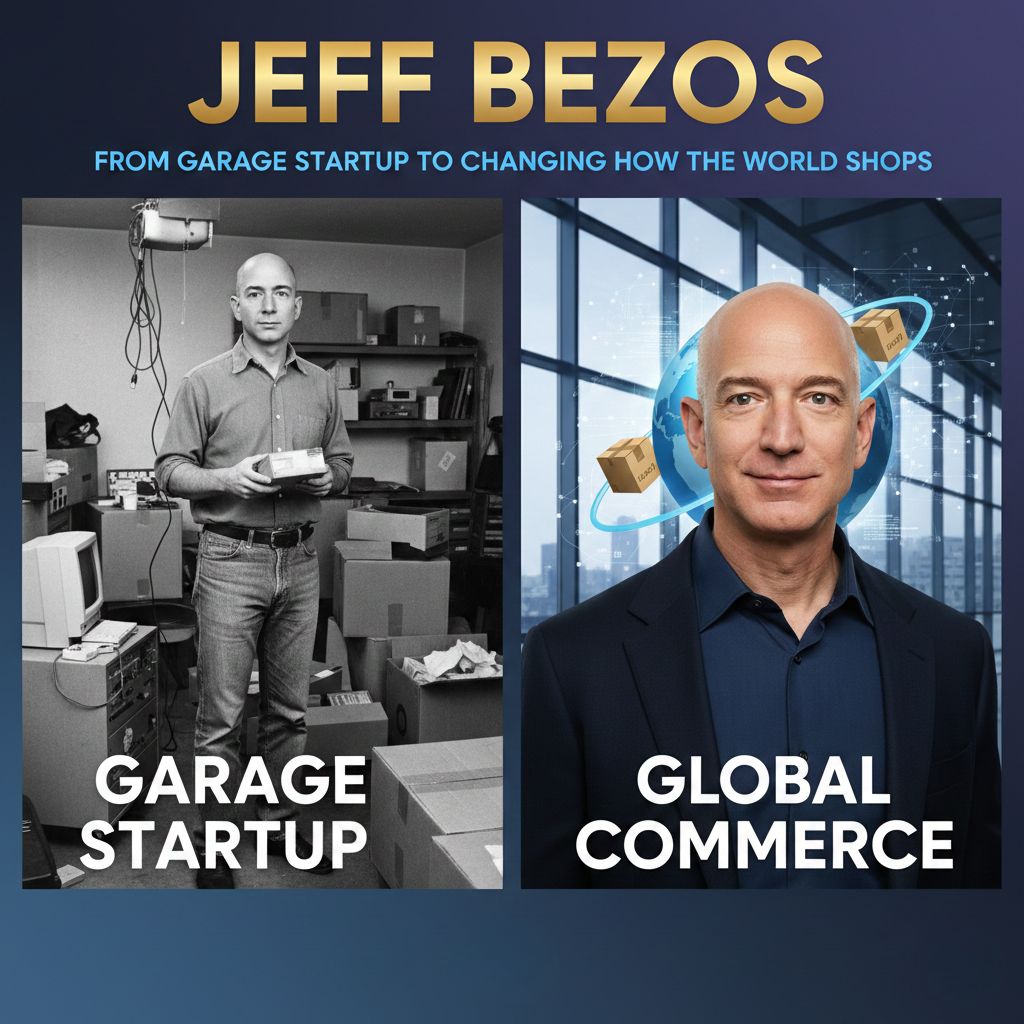 Jeff Bezos - From Garage Startup to Changing How the World Shops