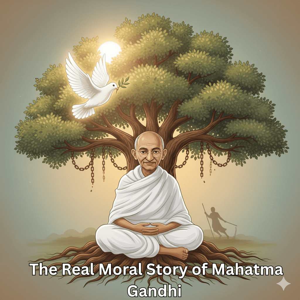 The Real Moral Story of Mahatma Gandhi – The Power of Truth and Non-Violence