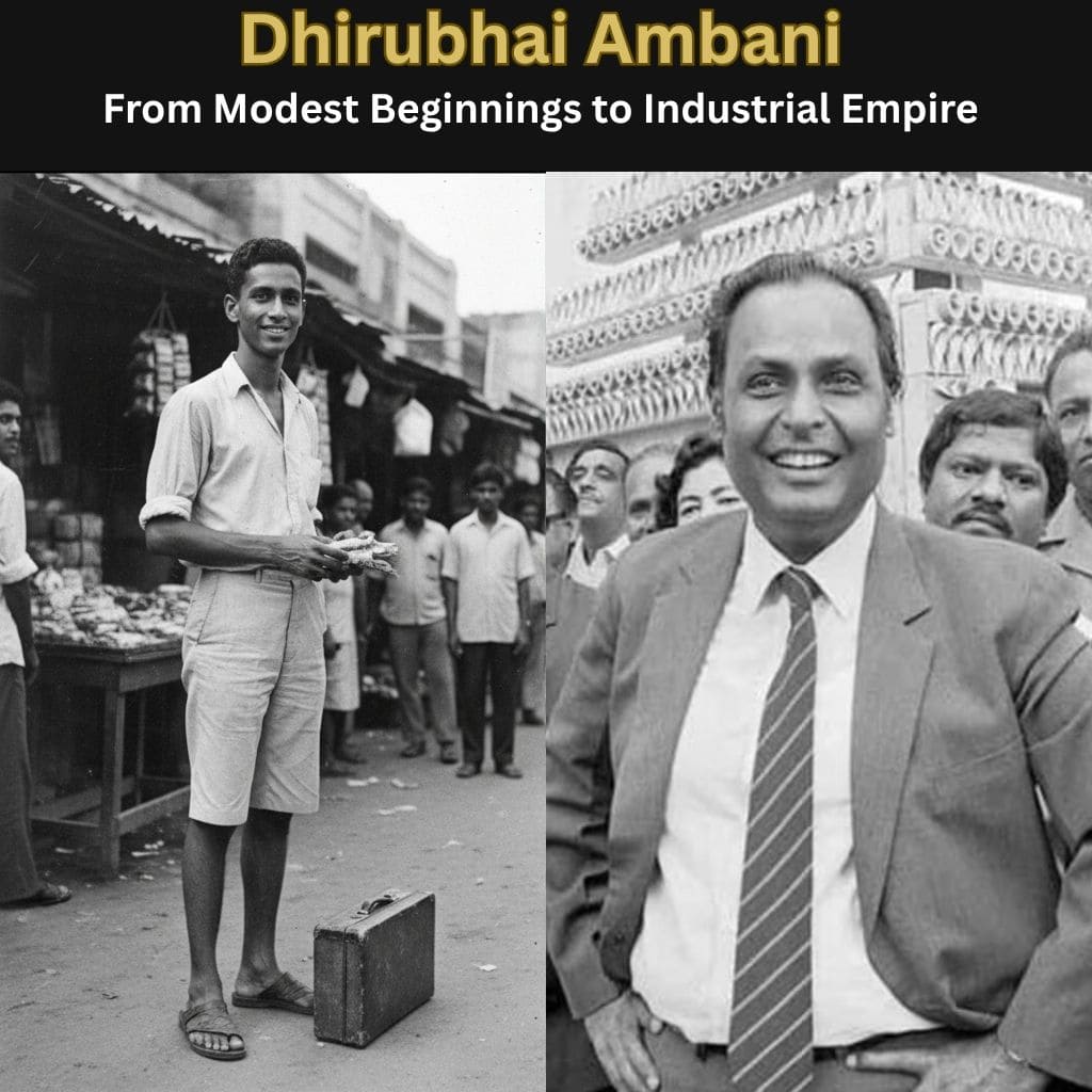 Dhirubhai Ambani – From Modest Beginnings to Industrial Empire